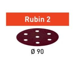 Abrasif Rubin 2 STF D90/6 P40 RU2/50 - FESTOOL 499077