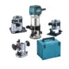 Affleureuse Défonceuse 710 W Ø 8 Mm En MAKPAC Avec 4 Bases - MAKITA RT0702CX3J