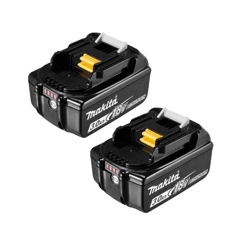 Lot De 2 Batteries 18V Li-Ion LXT 3,0 Ah - MAKITA BL1830BX2 3 Lot De 2 Batteries 18V Li-Ion LXT 3,0 Ah - MAKITA BL1830BX2