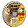 Boîte De Disques à Tronçonner Pour Le Métal Ø125 X 1,2 Mm - DEWALT DT42340TZ -Magasin D'Outils Pour La Maison boite de disques a tronconner pour le metal o125 x 12 mm dewalt dt42340tz