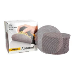 Boîte De Disques ABRANET Ø150 Mm Grip Grain 120 (50 Pcs) - MIRKA 5424105012 9 Boîte De Disques ABRANET Ø150 Mm Grip Grain 120 (50 Pcs) - MIRKA 5424105012 -Magasin D'Outils Pour La Maison boite de disques abranet o150 mm grain 120 mirka 5424105012 2