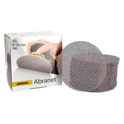 Boîte De Disques ABRANET Ø150 Mm Grip Grain 80 (50 Pcs) - MIRKA 5424105080 -Magasin D'Outils Pour La Maison boite de disques abranet o150 mm grain 80 mirka 5424105080 3