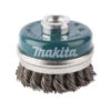 Brosse Boisseau à Fils Acier Torsadés Pour Meuleuse - MAKITA D-24153
