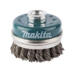Brosse Boisseau à Fils Acier Torsadés Pour Meuleuse - MAKITA D-24153