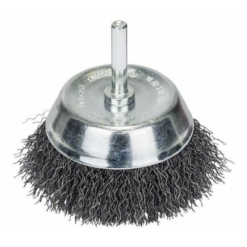 Brosse Boisseau Pour Perceuse, à Fils Ondulés 75 Mm /Ø6 Mm - BOSCH 2607017123 3 Brosse Boisseau Pour Perceuse, à Fils Ondulés 75 Mm /Ø6 Mm - BOSCH 2607017123
