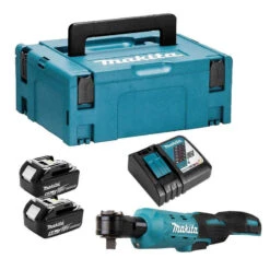 Clé à Cliquet 18 V Li-Ion 3/8" 1/4" 47,5 Nm (2x5,0 Ah) En MAKPAC - MAKITA DWR180RTJ