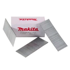 Clous Tête Homme Mini Brads 18 Ga Galvanisés 50 Mm Pour Cloueur (5000 Pcs) - MAKITA F-31957 -Magasin D'Outils Pour La Maison clous 18 ga 25 mm pour cloueur makita f 31957 1
