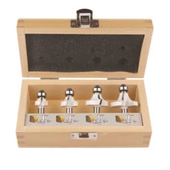 Coffret De 4 Fraises à Bois Sur Queue De 8 Mm - MAKITA D-53534