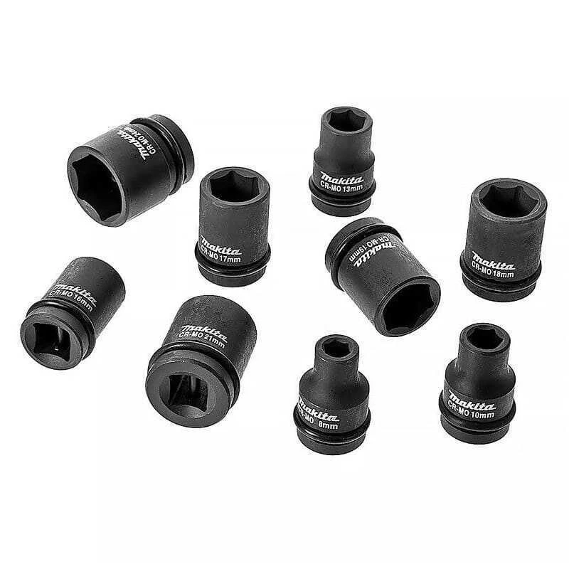 Coffret De Douilles "Impact" 1/2" (9 Pcs) - MAKITA D-41517 6 Coffret De Douilles "Impact" 1/2" (9 Pcs) - MAKITA D-41517 – Image 4