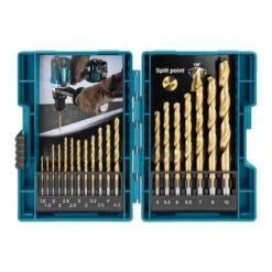 Coffret De Forets Pour Le Perçage Dans Le Métal 19 Pièces - MAKITA D-67527
