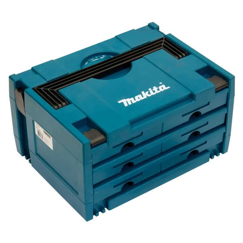 Coffret De Transport MAKSTOR 6 Tiroirs - MAKITA P-84333 3 Coffret De Transport MAKSTOR 6 Tiroirs - MAKITA P-84333