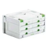 Coffret De Transport SORTAINER SYS 3-SORT/6 - FESTOOL 491984 1 Coffret De Transport SORTAINER SYS 3-SORT/6 - FESTOOL 491984 -Magasin D'Outils Pour La Maison coffret de transport sortainer sys 3 sort6 festool 491984