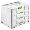 Coffret De Transport SORTAINER SYS 4 TL-SORT/3 - FESTOOL 200119 2 Coffret De Transport SORTAINER SYS 4 TL-SORT/3 - FESTOOL 200119 -Magasin D'Outils Pour La Maison coffret de transport sortainer sys 4 tl sort 3 festool 200119