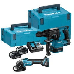 Combopack 2 Outils 18V LXT (2x5,0Ah) (DHR243Z + DGA504Z) En Mackpac - MAKITA DLX2125TJ1