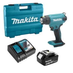 Décapeur Thermique Sans Fil 18V Li-Ion (1x5.0 Ah) En Coffret - MAKITA DHG180RT