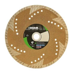 Disque Diamant Tuile Et Pierre Naturelle Avec Flasque Déportée Ø125 Mm - DIAM INDUSTRIES TS80125/22FD