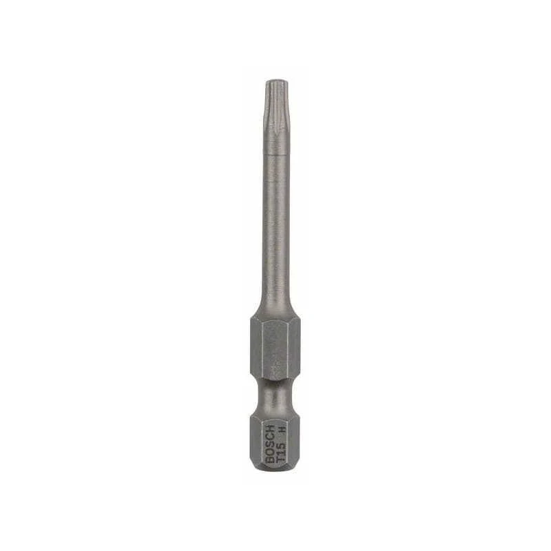 Embout Torx T 15 Extra-dur Forme: E6.3 Longueur 49mm - BOSCH 2607001634 3 Embout Torx T 15 Extra-dur Forme: E6.3 Longueur 49mm - BOSCH 2607001634