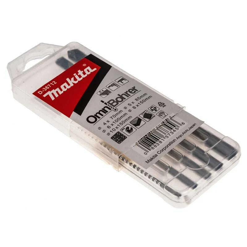 Forets Carbure De Tungstène Omni Boher Ø5 à Ø10 - MAKITA D-36712 3 Forets Carbure De Tungstène Omni Boher Ø5 à Ø10 - MAKITA D-36712