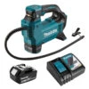 Gonfleur 18V Li-Ion (1x 5,0 Ah) - MAKITA DMP181RT -Magasin D'Outils Pour La Maison gonfleur makita dmp181rt