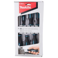 Jeu De 6 Tournevis SL & PZ - MAKITA E-10512 -Magasin D'Outils Pour La Maison jeu de 6 tournevis makita e 10512 2