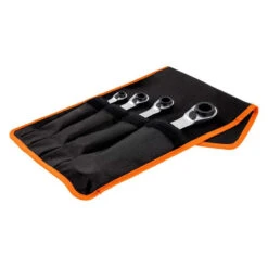 Jeu De Clés Polygonales à Cliquet 4 En 1 (4 Pcs) - BAHCO S4RM/4T -Magasin D'Outils Pour La Maison jeu de cles polygonales a cliquet bahco s4rm4t 3