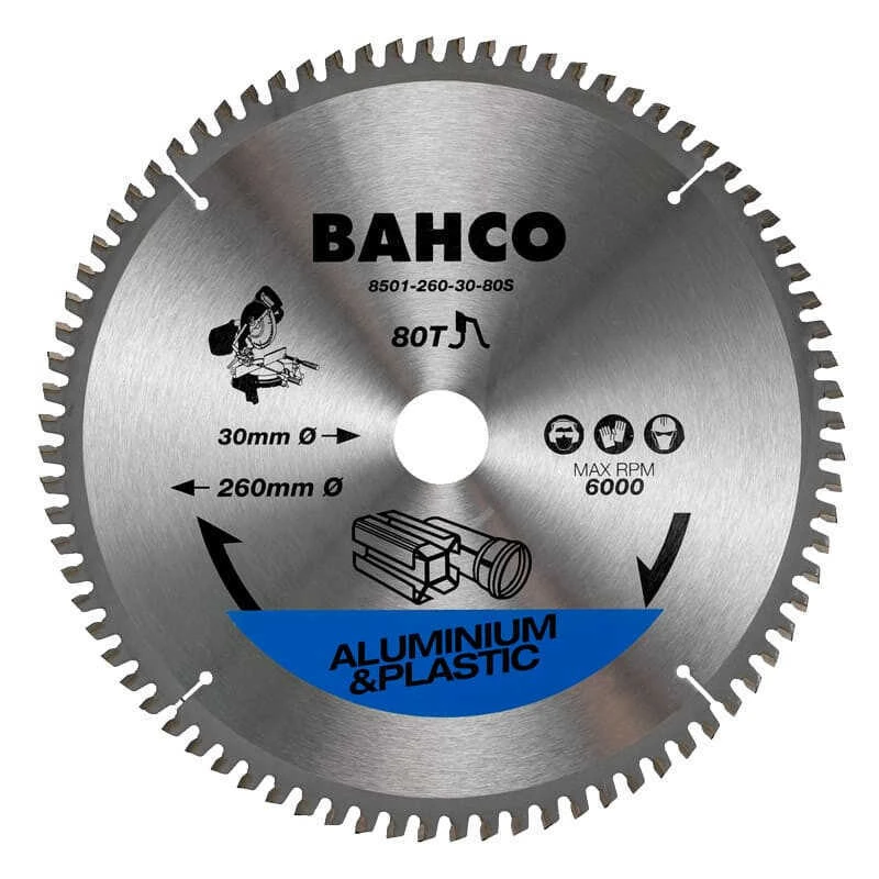 Lame De Scie Circulaire Ø210 Mm 48 Dents Pour Alu Et Plastique - BAHCO 8501-17S 3 Lame De Scie Circulaire Ø210 Mm 48 Dents Pour Alu Et Plastique - BAHCO 8501-17S