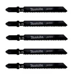 Lames Pour Scie Sauteuse Bois, Contre-plaqué Et PVC (5 Pcs) - MAKITA A-85678