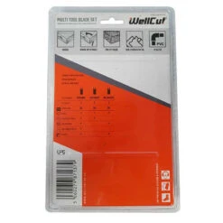 Set De Lames Pour Outil Multifonctions (4 Pcs) - WELLCUT WC-MT4 -Magasin D'Outils Pour La Maison lames pour outil multifonctions wellcut wc mt4 2