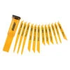 Set Lames Pour Scie Sabre (12 Pcs) - DEWALT DT2445 -Magasin D'Outils Pour La Maison lames pour scie sabre 12 pcs dewalt dt2445