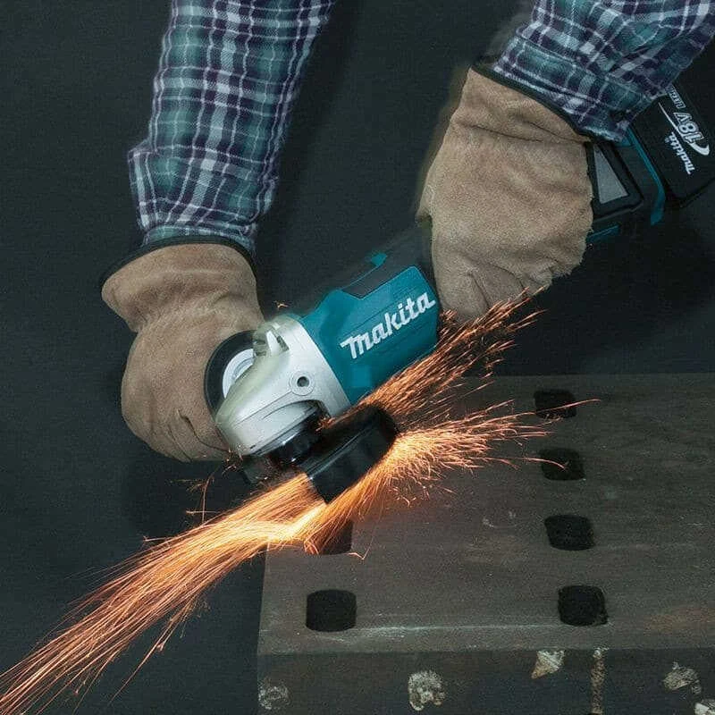 Meuleuse Angulaire 18V LXT Ø115 Mm (2x5,0 Ah) En MAKPAC - MAKITA DGA452RTJ 8 Meuleuse Angulaire 18V LXT Ø115 Mm (2x5,0 Ah) En MAKPAC - MAKITA DGA452RTJ – Image 6