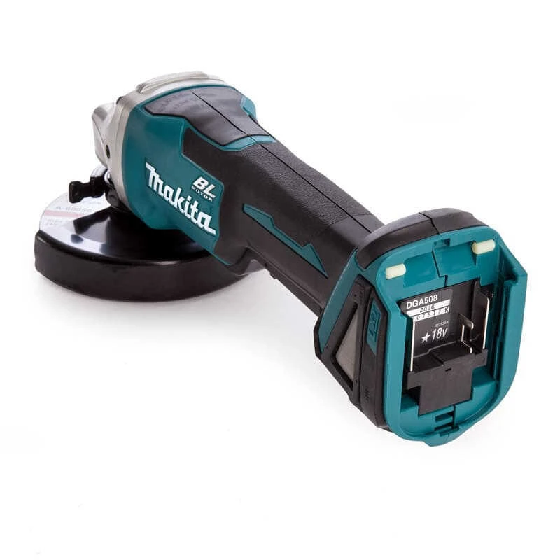 Meuleuse D'angle 18V LXT Ø125 Mm (2x5,0 Ah) En MAKPAC - MAKITA DGA508RTJ 7 Meuleuse D'angle 18V LXT Ø125 Mm (2x5,0 Ah) En MAKPAC - MAKITA DGA508RTJ – Image 5