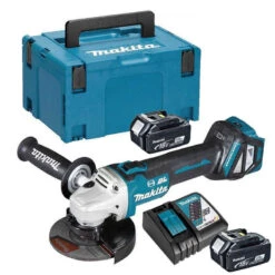 Meuleuse D'angle 18V LXT Ø125mm (2x3,0 Ah) En MAKPAC - MAKITA DGA513RFJ