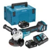 Meuleuse D'angle 18V LXT Ø125mm (2x4,0 Ah) En MAKPAC - MAKITA DGA513RMJ 1 Meuleuse D'angle 18V LXT Ø125mm (2x4,0 Ah) En MAKPAC - MAKITA DGA513RMJ -Magasin D'Outils Pour La Maison meuleuse angulaire makita dga513rmj