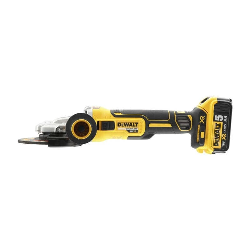 Meuleuse 18V XR Li-Ion Ø125mm Tête Plate (machine Seule) - DEWALT DCG405FN 5 Meuleuse 18V XR Li-Ion Ø125mm Tête Plate (machine Seule) - DEWALT DCG405FN – Image 3