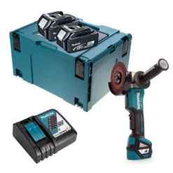 Meuleuse D'angle 18V LXT Ø125 Mm (2x3,0 Ah) En MAKPAC - MAKITA DGA517RFJ