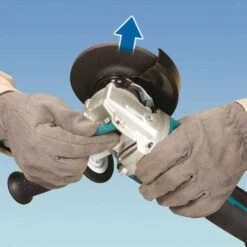 Meuleuse D'angle 18V LXT Ø125 Mm (2x4,0 Ah) En MAKPAC - MAKITA DGA519RMJ -Magasin D'Outils Pour La Maison meuleuse makita dga519rmj 3