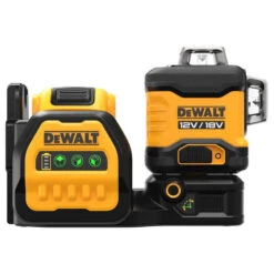 Niveau Laser Multi Lignes 3x360° XR 12V/18V (1x2,0 Ah) - DEWALT DCE089D1G18 -Magasin D'Outils Pour La Maison niveau laser multi lignes vert dewalt dce089d1g18 2