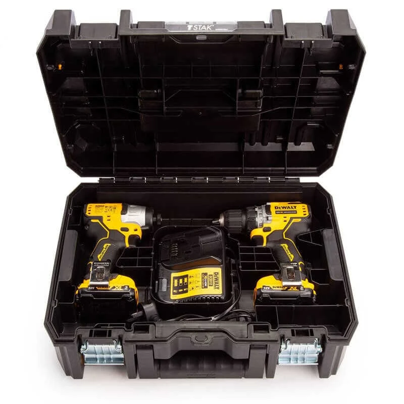 Pack 2 Outils 12V XR (DCD701 + DCF801) (2x3,0 Ah) En TSTAK - DEWALT DCK2110L2T 6 Pack 2 Outils 12V XR (DCD701 + DCF801) (2x3,0 Ah) En TSTAK - DEWALT DCK2110L2T – Image 4