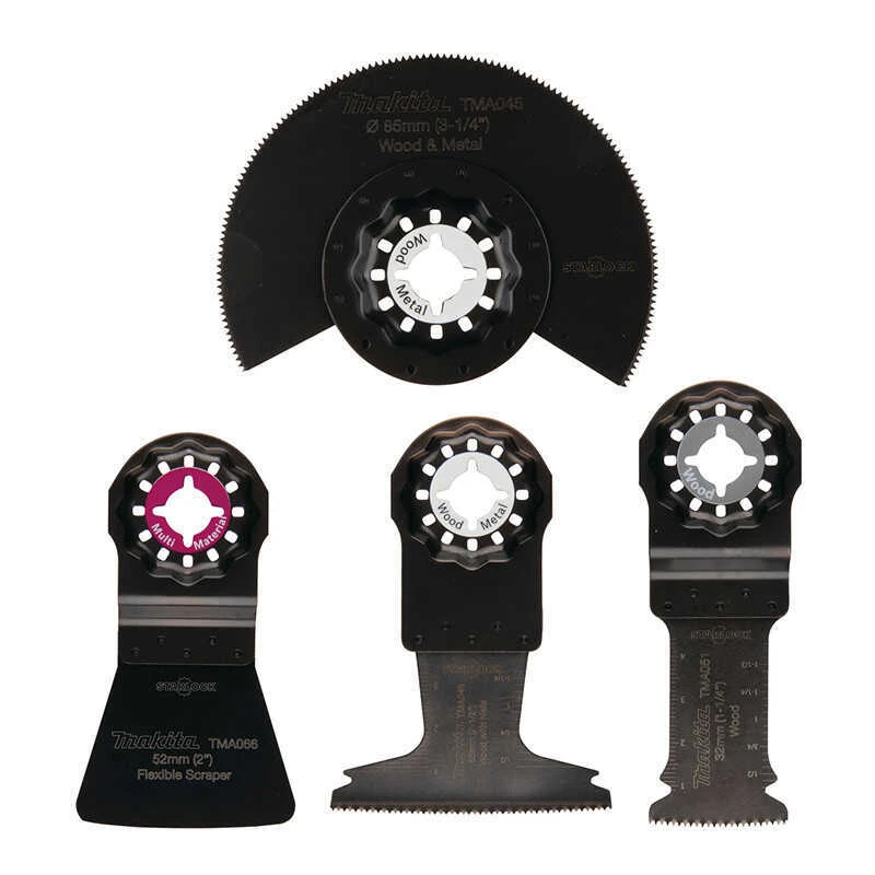 Jeu De Lames Pour Découpeur Ponceur STARLOCK (4 Pcs) - MAKITA B-67505 3 Jeu De Lames Pour Découpeur Ponceur STARLOCK (4 Pcs) - MAKITA B-67505