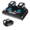Pack Power (3x5,0 Ah) Avec Chargeur Double - MAKITA 198458-6 1 Pack Power (3x5,0 Ah) Avec Chargeur Double - MAKITA 198458-6 -Magasin D'Outils Pour La Maison pack power makita 198458 6