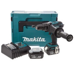 Perceuse à Percussion 18V LXT (2x4.0 Ah) En MAKPAC - MAKITA DHP458RMJ