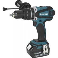 Perceuse à Percussion 18V LXT (2x5.0 Ah) En MAKPAC - MAKITA DHP458RTJ -Magasin D'Outils Pour La Maison perceuse a percussion dhp458rtj 1