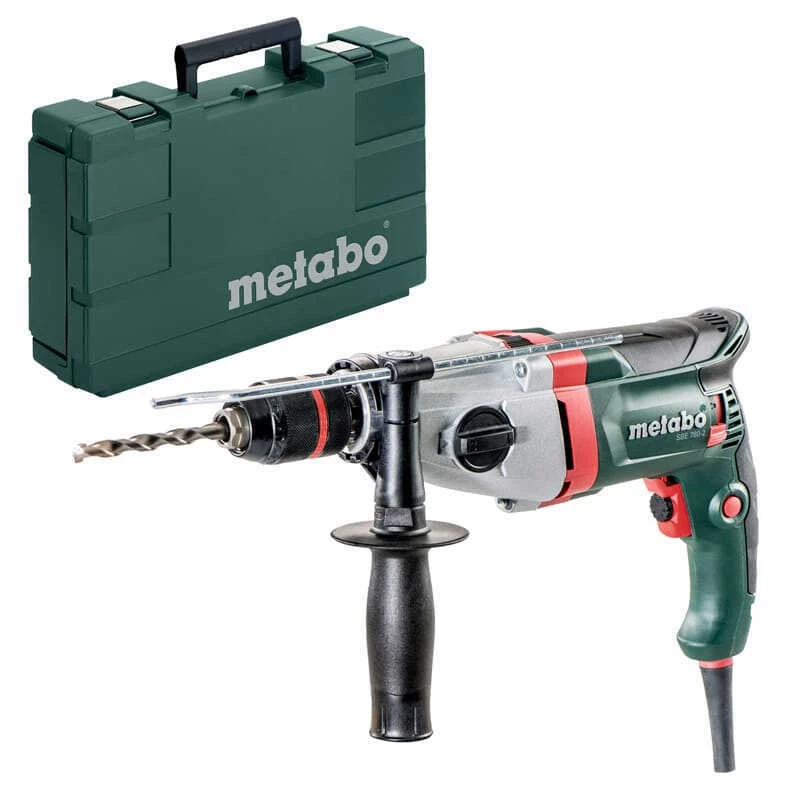 Perceuse à Percussion 780 W SBE 780-2 Dans Coffret - METABO 600781500 3 Perceuse à Percussion 780 W SBE 780-2 Dans Coffret - METABO 600781500