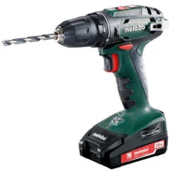 Perceuse Visseuse 18V (2x2,0 Ah) Avec Accessoires En Coffret - METABO BS18LI SET (602207880) -Magasin D'Outils Pour La Maison perceuse visseuse metabo bs18li 2