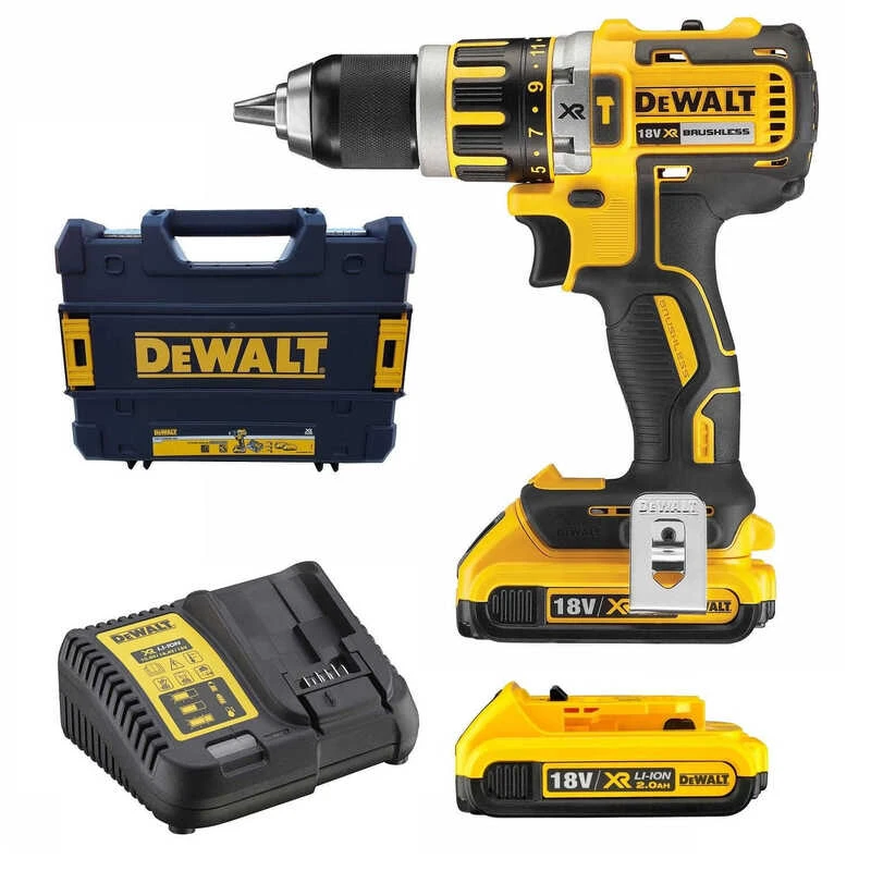 Perceuse à Percussion 18V (2x2,0 Ah) En Coffret TSTAK - DEWALT DCD795D2 3 Perceuse à Percussion 18V (2x2,0 Ah) En Coffret TSTAK - DEWALT DCD795D2
