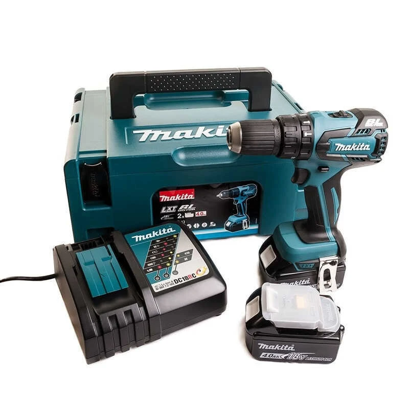 Perceuse à Percussion 18V LXT (2x4.0 Ah) En MAKPAC - MAKITA DHP459RMJ 3 Perceuse à Percussion 18V LXT (2x4.0 Ah) En MAKPAC - MAKITA DHP459RMJ