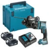 Perfo-burineur SDS-Plus 18V LXT 1,7 J (2x3,0 Ah) En MAKPAC - MAKITA DHR182RFJ
