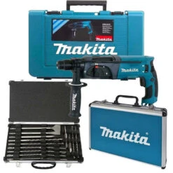 Perforateur Burineur SDS-Plus 780W Dans Coffret Avec 17 Forêts Et Burins - MAKITA HR2470-D-42444