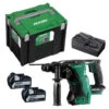 Perforateur Burineur SDS-Plus 18V 2,6 J (2x5,0 Ah) - HIKOKI DH18DBLWPZ 2 Perforateur Burineur SDS-Plus 18V 2,6 J (2x5,0 Ah) - HIKOKI DH18DBLWPZ -Magasin D'Outils Pour La Maison perforateur burineur sds plus 18v hikoki dh18dblwpz