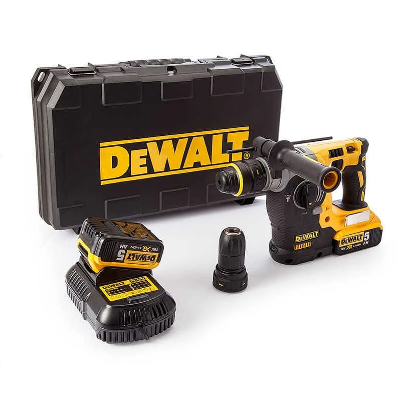 Perforateur Burineur SDS-Plus 2,1J 18V Li-Ion (2x5,0 Ah) En TSTAK - DEWALT DCH274P2T-QW 3 Perforateur Burineur SDS-Plus 2,1J 18V Li-Ion (2x5,0 Ah) En TSTAK - DEWALT DCH274P2T-QW